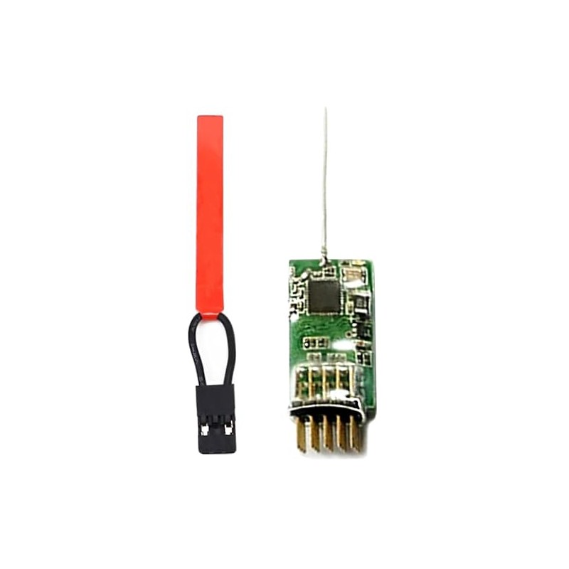 Linzhen 4100E 2.4G 4-Channel Micro Receiver for JR/Spectrum DSM2 Transmitter