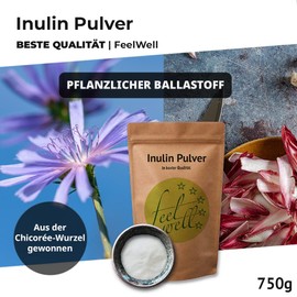 Inulin 750 g Soluble Fibre Vegan Vegetable Oligofructose