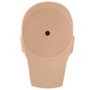 Lash Mannequin Head Reusable Soft Touch Rubber Replaced Eyelids Mannequin