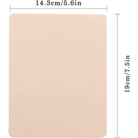 Rayyl Tattoo Practice Skin, Pack of 12 Artificial Skin Tattoo Practice Skin for Tattooing, Tattoo Skin for Practising Tattoo Practice Skin for Beginners and Tattoo Artists