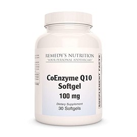 Remedy's nutrition CoQ10 Capsules [100mg]
