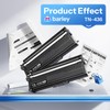 barley TN436BK TN-436BK Compatible TN436BK Super High Yield Toner Cartridge