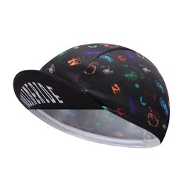 BikingBros Multicolor Cycling Cap - Polyester Cycling Hat-Under Helmet - Cycling Helmet Liner Breathable&Sweat Uptake