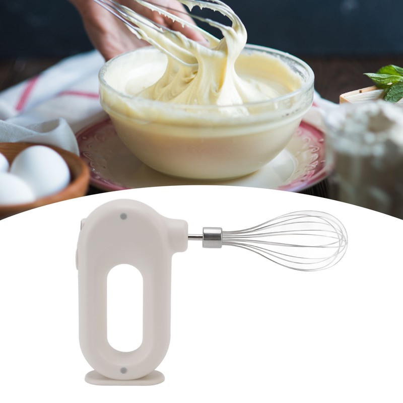 Electric Hand Mixer 3 Speeds Anti Slip Handle Design Safe