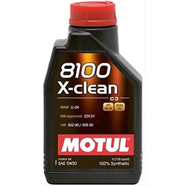 Motul Oil 8100 X-clean SAE 5W-30 Synthetic 1 Liter Bottle (1)