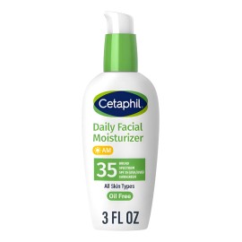 Cetaphil Crema Hidratante Facial Diaria Sin Aceite Spf 35 Todo Tipo De Piel