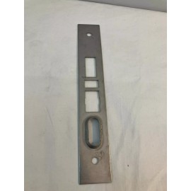 Sargent 81 listed 804 F  H Front Plate / Faceplate, 8" x 1-1/4" 3 latch holes