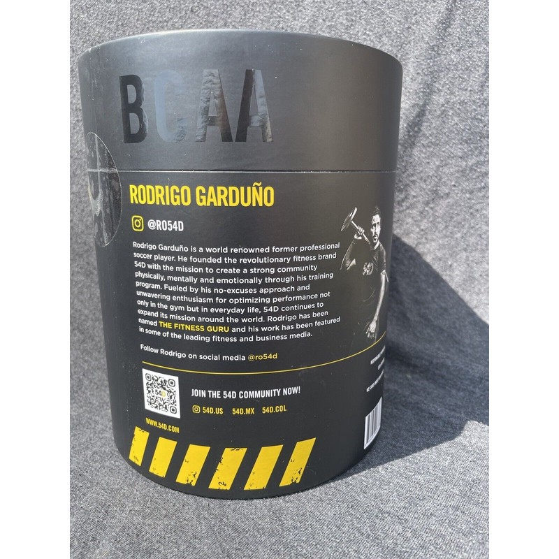 54D BCAA Blue Raspberry Dietary Supplement