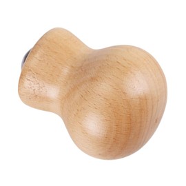 Beavorty Jade Massage Roller for Face Eye Massage Roller Skincare Tool Puffiness Reducer Muscle Relaxer Wood Jade Massager