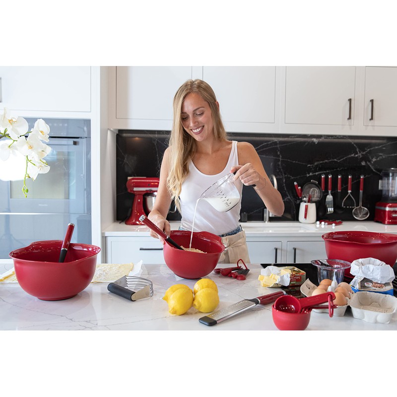 KitchenAid Whisk, Stainless Steel Manual Hand Whisk, Durable and Easy