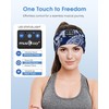 MUSICOZY Sleep Headphones Bluetooth Headband 5.4 Wireless Headband Headphones for