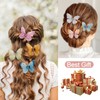 DOOCECIY 24 PCS Butterfly Hair Clips, Colorful Girls Hair Clips