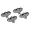 Traxxas 8567 Replica Brake Calipers, Gray