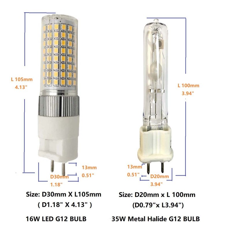 WELESHEI G12 Led 16w Ceramic Corn Light G12 Led Bulb