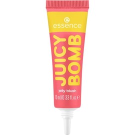 essence Juicy Bomb Party jelly blush, no. 02, red, easy to remove, shiny, radiant fresh, vegan, paraben-free, microplastic particles, nanoparticles free, 10 ml