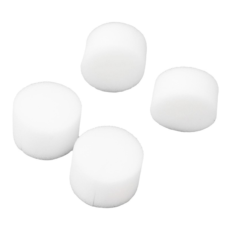 100PCS Net Cups with 100PCS Sponges Plastic Breathable Bottomless Garden