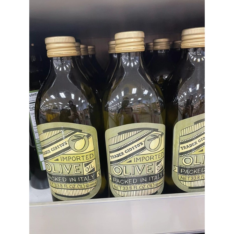 TRADER GIOTTO'S Imported Olive Oil Packed In Italy 33.8 fl