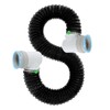 4Inch Dryer Vent Hose 10FT, Rubber Interface Dryer Vent Connector
