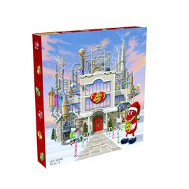 Jelly Belly - Mr Jelly Belly Christmas Jumbo Factory Advent Calendar - Assorted Jelly Bean Flavours - Christmas Countdown