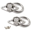 M8 Eye Plate 304 Stainless Steel Hook Wall Mounted Hook