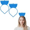 The Dreidel Company Hanukkah Menorah Headband, Light Up Flashing, Glow