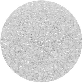 Mulutoo 8000PCS 3mm Flatback Pearls for Crafts Jewelry Scrapbooking, Round Half Pearls Flat Back Half Pearls for Craft Projects, Jewelry Making, Shoes, Cup, Nail Art Decoration(40-White)