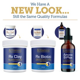 Rx Vitamins Formula CV - Hawthorn Berry Capsules with Taurine for Dogs & Cats - Heart Health Supplements Enhanced with Magnesium and Potassium - Senior Dog Vitamins and Senior Cat Vitamins - 90ct