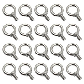 [カロカック] リングボルト アイボルト ステンレス M8 地震対策 内径約20mm （20個セット）