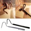 LALOCAPEYO 1 Pcs Stainless Steel Snake Catcher Telescopic Reptile Capture