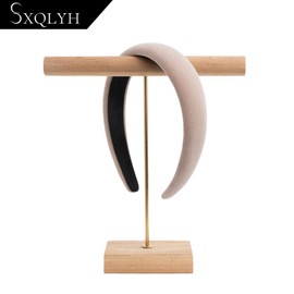 SXQLYH Padded Velvet Headband, Women's Headband, Velvet Headbands, Soft Shiny Velvet Hair Band, Padded Hair Band, Comfortable Headbands for Women and Girls (Beige)