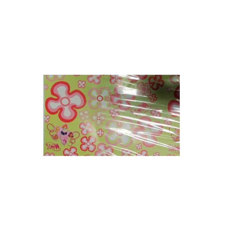 Winx 70 x 100 cm 100 Sheets Assorted Patterns Wrapping