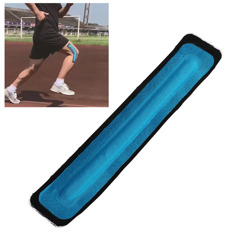 Sports Support Strip Blue Reinforced Adhesive Muscle Strips for Knees