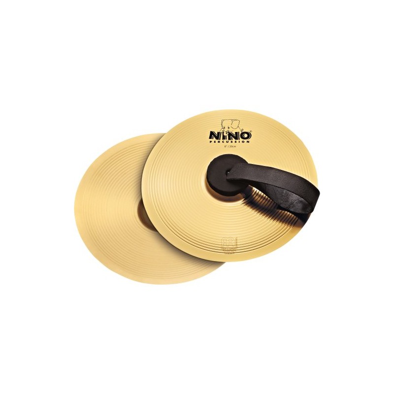Nino Percussion NINO-BR20 Becken Paar 20,3 cm (8 Zoll) Messing