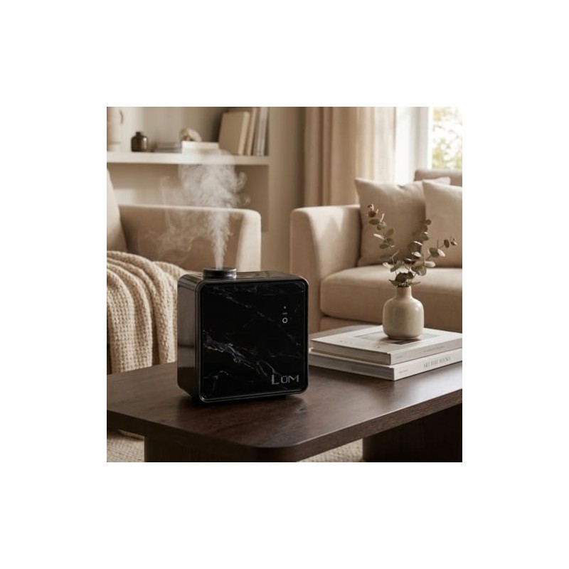 Lum Deluxe S Black | Difusor de Aromas Profesional Elegante