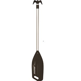 SeaSense 48" to 72" Telescopic Paddle and Hook, Black