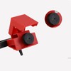 Miniature Circuit Breaker Lockout Terminal Switch Lockout Heat Resistant Power
