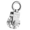 EGV 2in Heavy Duty V-Type Swivel Pulley Wheel with Detachable