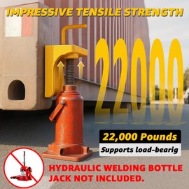 BESTOOL Shipping Container Jack Lug – 10 Ton (22,000 lbs) Heavy-Duty Lifting Attachment for Shipping Container Jack, Warehouse, and Port Equipment