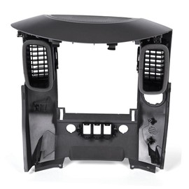 ALLGOOD Center Dash Radio Cover Cap AC Bezel w/Speaker Bezel, Compatible with Nissan Titan Armada 2004-2006, Grey