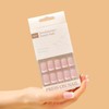 French Tip False Nails - 30PCS Pink False Nails -