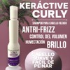 Keractive Curly Shampoo para Cabello Rizado, Control de Volumen, Efecto