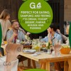 G4GADGET 100x Wooden Spoons - Disposable Biodegradable Birch Wood Utensils