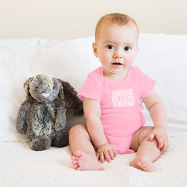 Made In Vachina - Funny Cute Novelty Infant Creeper, One-Piece Baby Bodysuit (Pink, 3 Months)