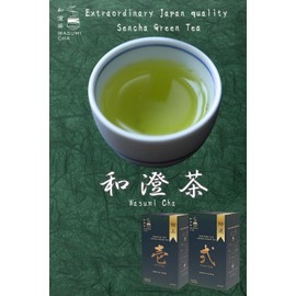 Wasumicha -Futatsu Japanese Sencha Green Tea unsweetened Biodegradable Teabag 20bags