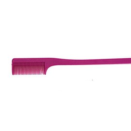 Foxi Fresh Double Sided Edge Control Hair Brush Comb PINK (2 Pieces)