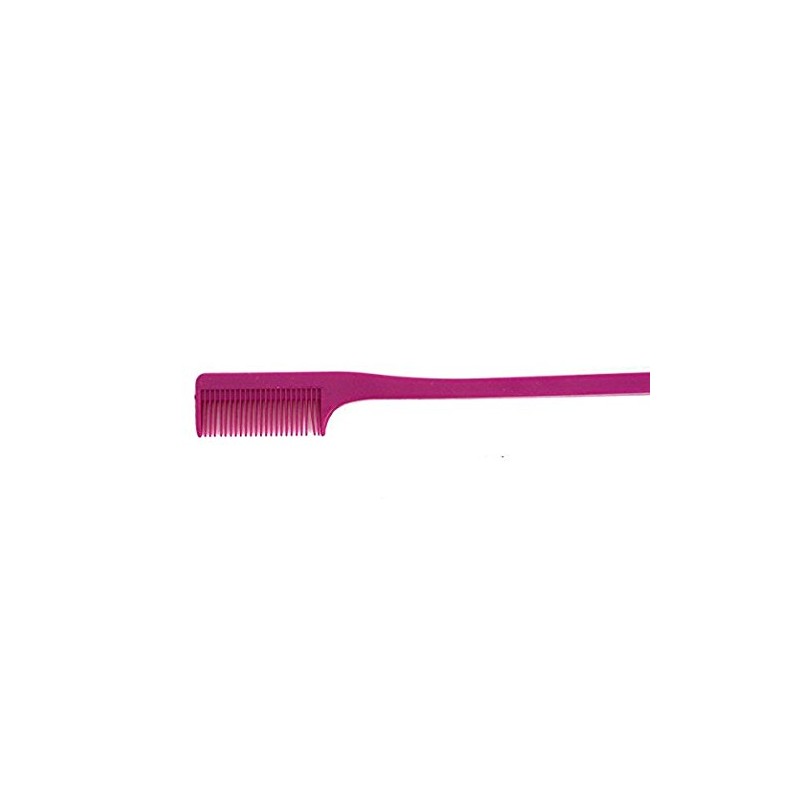 Foxi Fresh Double Sided Edge Control Hair Brush Comb PINK
