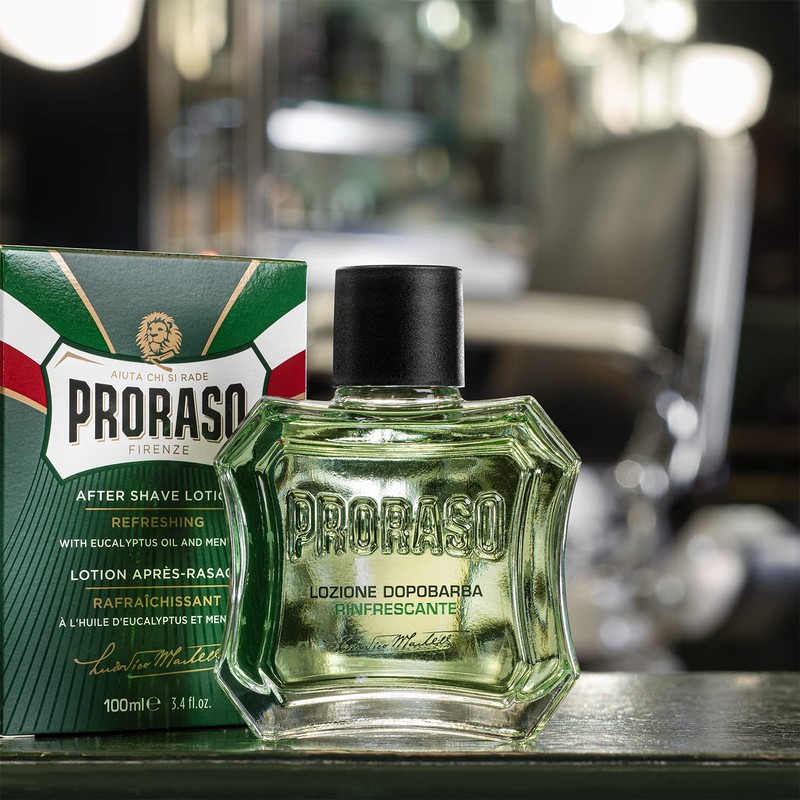 Proraso After Shave Lotion for Men, Refreshing and Toning with