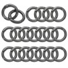 PATIKIL 33mm OD Spring O Rings, 20 Pack Metal Round