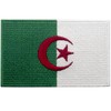 Algeria Flag Patch Embroidered Applique Iron On Sew On Algerian