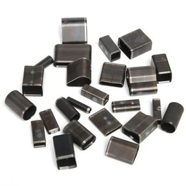 Tiardey 24pcs Leather Craft Punch Hole DIY Tool Set for Shape Hollow Cutter Handmade